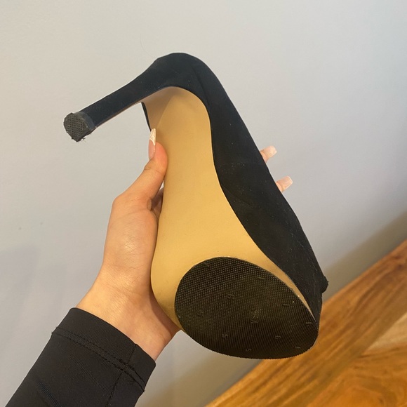 Steve Madden black toots pumps - Picture 6 of 10